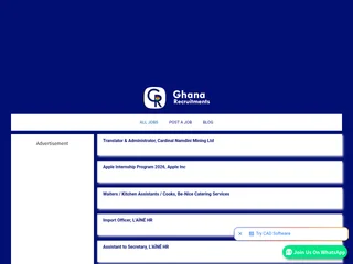 Ghana Recruitments screenshot preview Ghana Recruitments screenshot preview