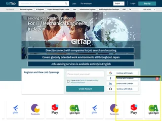 GitTap screenshot preview