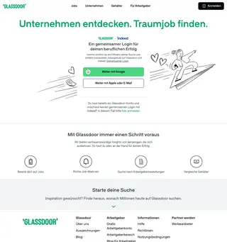 Glassdoor screenshot preview