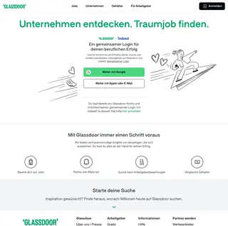 Glassdoor screenshot preview