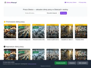 Praca Gliwice platform preview Praca Gliwice platform preview