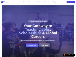 EduJobs screenshot preview EduJobs screenshot preview