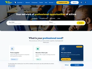 Go Africa Online platform preview