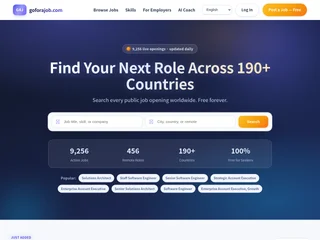 goforajob.com screenshot preview
