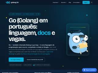 Golang Brasil platform preview