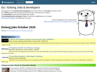 Golangprojects platform preview Golangprojects platform preview