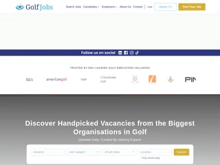 Golf Jobs screenshot preview