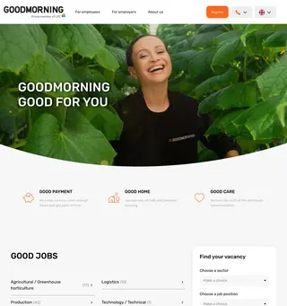 GOODMORNING platform preview