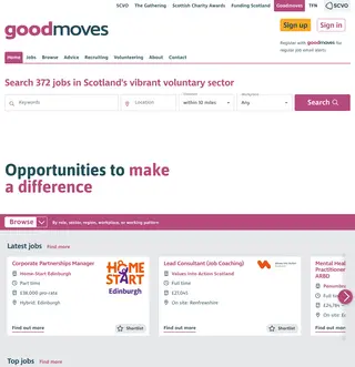 Goodmoves platform preview