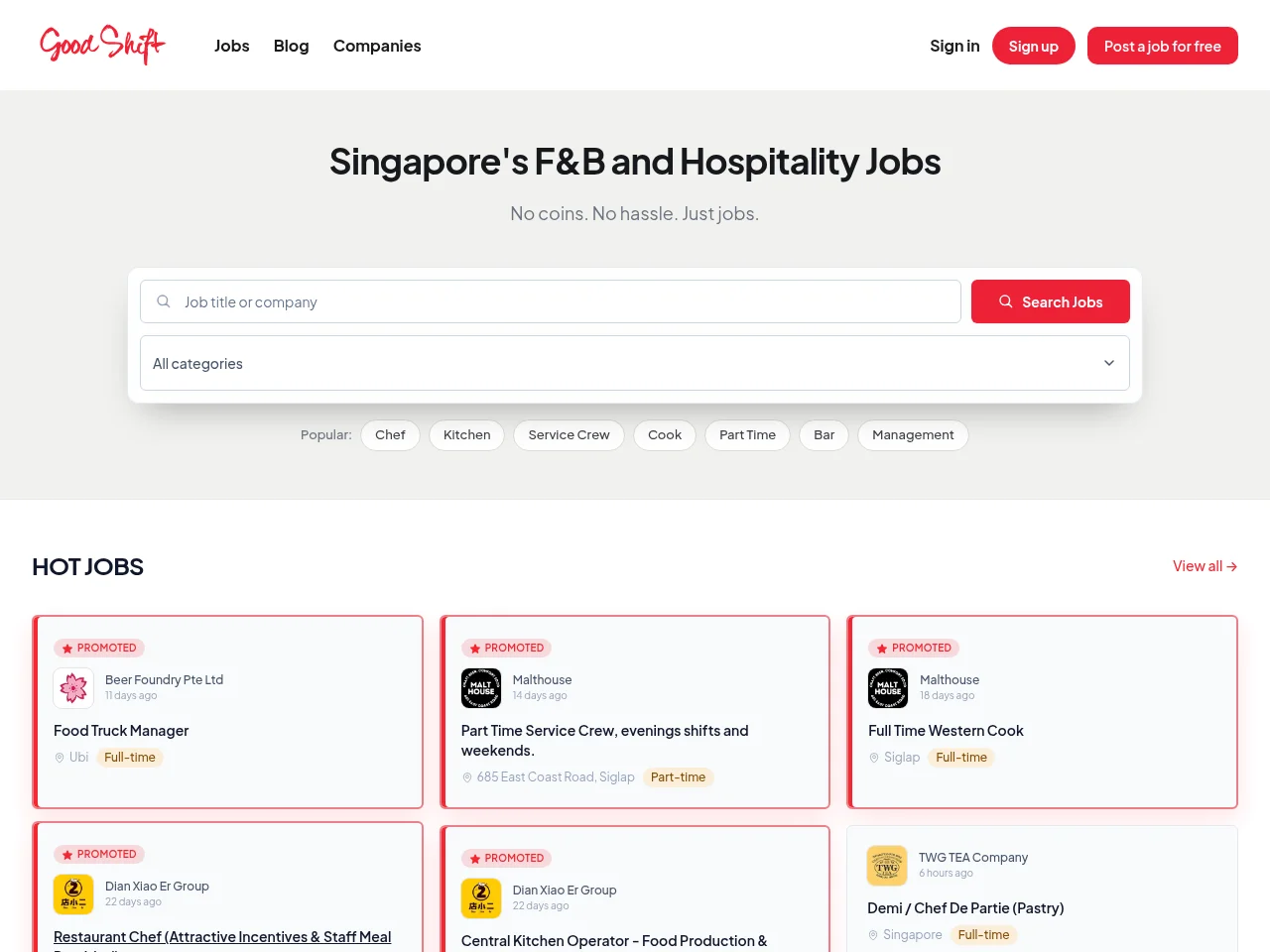 GoodShift.sg screenshot GoodShift.sg website screenshot