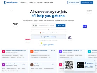 GoodSpace platform preview GoodSpace platform preview