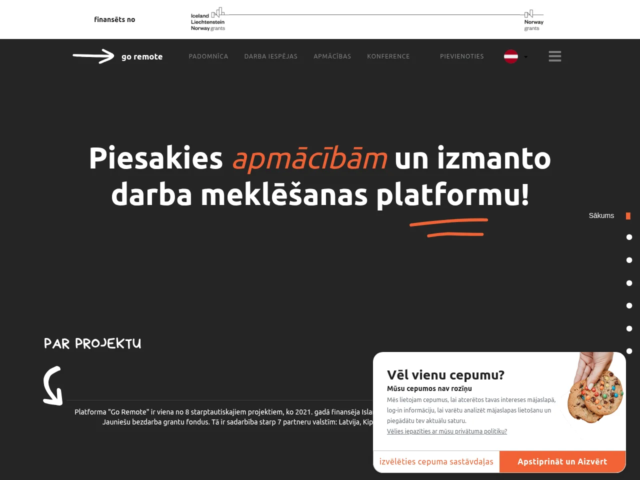 Go Remote screenshot Go Remote website screenshot