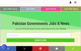 Governments.pk screenshot preview Governments.pk screenshot preview