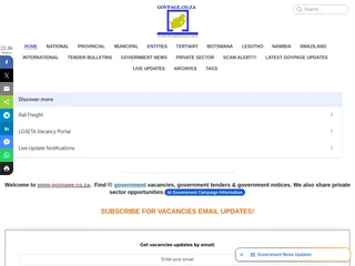 Govpage screenshot preview Govpage screenshot preview