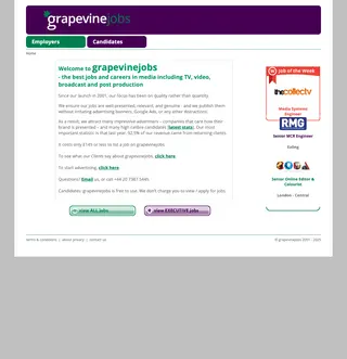 grapevinejobs platform preview