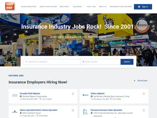 Great Insurance Jobs platform preview