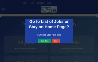 Great Kenyan Jobs screenshot preview Great Kenyan Jobs screenshot preview