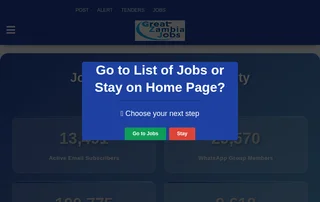 Great Zambia Jobs screenshot preview Great Zambia Jobs screenshot preview
