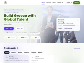 GreekConstructionJobs screenshot preview