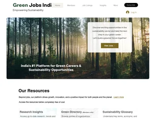 Green Jobs India screenshot preview Green Jobs India screenshot preview