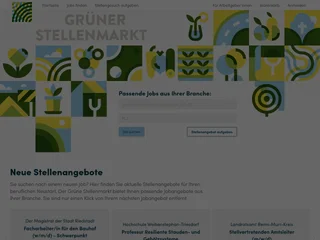 Grüner Stellenmarkt screenshot preview Grüner Stellenmarkt screenshot preview