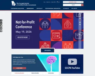The Georgia Society of CPAs platform preview
