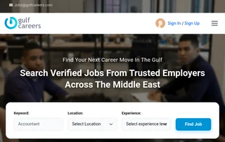 Gulf Careers screenshot preview