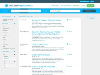 GulfCoastHelpWanted.com platform preview GulfCoastHelpWanted.com platform preview