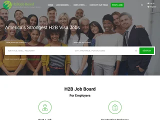 H2B Job Board screenshot preview