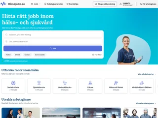 Hälsojobb screenshot preview Hälsojobb screenshot preview