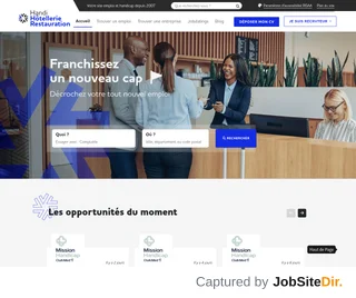 Handi-Hotellerie-Restauration.fr platform preview Handi-Hotellerie-Restauration.fr platform preview
