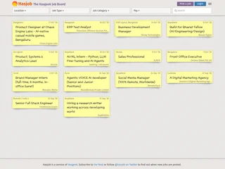 Hasjob platform preview Hasjob platform preview