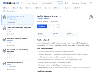 Hayempleo.com platform preview Hayempleo.com platform preview