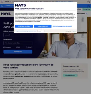 Hays France platform preview