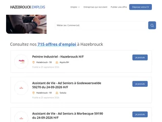 Hazebrouck Emplois screenshot preview Hazebrouck Emplois screenshot preview