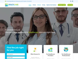 Healthcare and Medical Jobs platform preview Healthcare and Medical Jobs platform preview