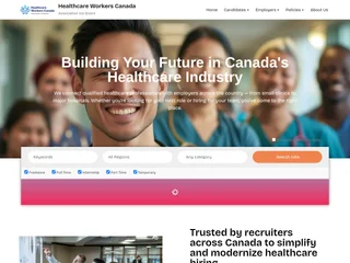 Healthcare Workers Canada – Association Job Board screenshot preview Healthcare Workers Canada – Association Job Board screenshot preview