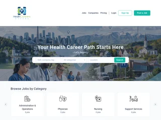Health Careers Canada platform preview