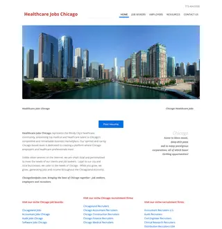 Healthcare Jobs Chicago platform preview