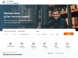 Heel Oost Nederland Werkt screenshot preview Heel Oost Nederland Werkt screenshot preview