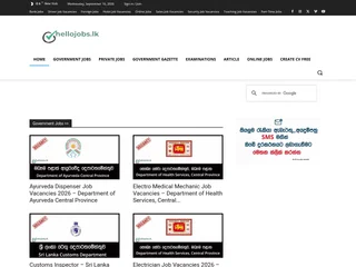 HelloJobs.lk screenshot preview