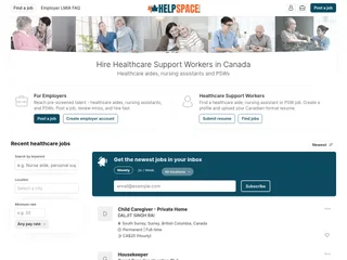 Helpspace.ca platform preview