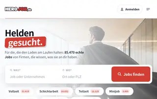 HeroJob.de screenshot preview