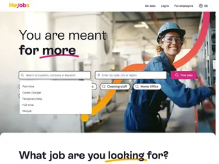 HeyJobs platform preview