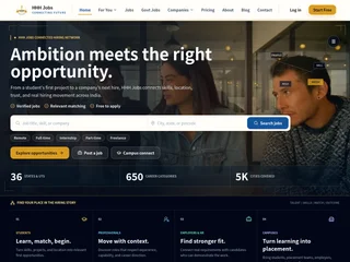 HHH Jobs platform preview HHH Jobs platform preview