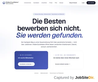 HiddenCandidates platform preview HiddenCandidates platform preview