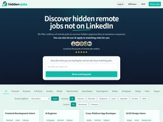 Hidden Jobs screenshot preview