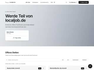 localjob.de screenshot preview localjob.de screenshot preview