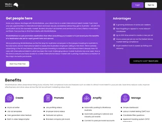 WorkinAustralia platform preview