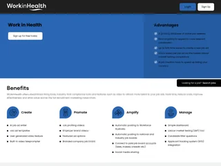 WorkinHealth screenshot preview WorkinHealth screenshot preview